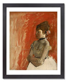 MFA Prints archival replica print of Edgar Degas, Ballet Dancer with Arms Crossed from the Museum of Fine Arts, Boston collection.