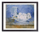 MFA Prints archival replica print of Berthe Morisot, White Flowers in a Bowl from the Museum of Fine Arts, Boston collection.
