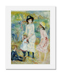 MFA Prints archival replica print of Pierre Auguste Renoir, Children on the Seashore, Guernsey from the Museum of Fine Arts, Boston collection.