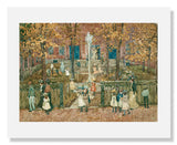 MFA Prints archival replica print of Maurice Brazil Prendergast , West Church, Boston from the Museum of Fine Arts, Boston collection.