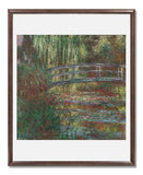 MFA Prints archival replica print of Claude Monet, The Water Lily Pond from the Museum of Fine Arts, Boston collection.