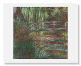 MFA Prints archival replica print of Claude Monet, The Water Lily Pond from the Museum of Fine Arts, Boston collection.