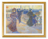 MFA Prints archival replica print of Maurice Brazil Prendergast, South Boston PierPrendergast, South Boston Pier from the Museum of Fine Arts, Boston collection.