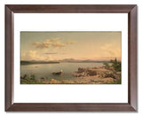 MFA Prints archival replica print of Martin Johnson Heade, Lake George from the Museum of Fine Arts, Boston collection.