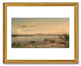 MFA Prints archival replica print of Martin Johnson Heade, Lake George from the Museum of Fine Arts, Boston collection.