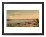 MFA Prints archival replica print of Martin Johnson Heade, Lake George from the Museum of Fine Arts, Boston collection.