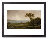 MFA Prints archival replica print of Martin Johnson Heade, Rhode Island Landscape from the Museum of Fine Arts, Boston collection.