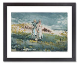 MFA Prints archival replica print of Winslow Homer, The Dunes from the Museum of Fine Arts, Boston collection.