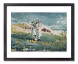 MFA Prints archival replica print of Winslow Homer, The Dunes from the Museum of Fine Arts, Boston collection.