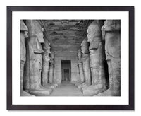 Unidentified artist, Abu Simbel interior colonnade