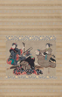 Katsushika Ōi, Three Women Playing Musical Instruments
