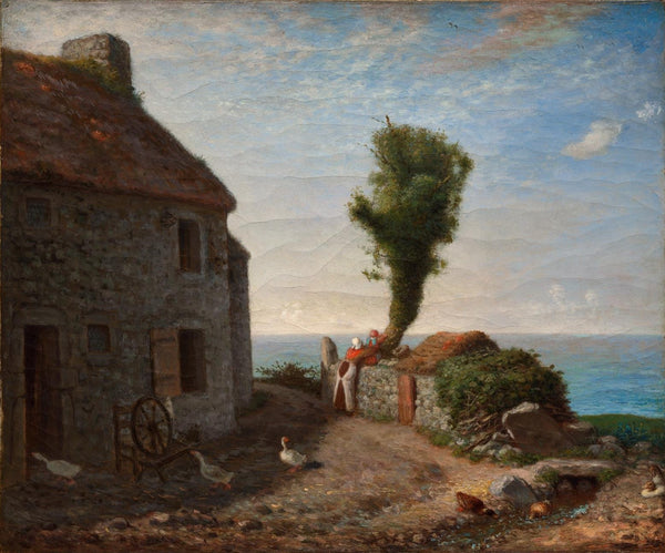 Jean-François Millet, End of the Hamlet of Gruchy