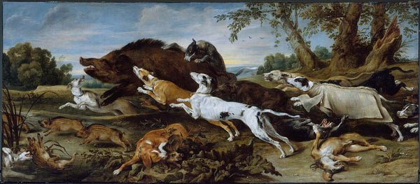 Frans Snyders, Boar Hunt