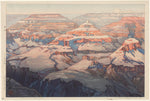 Yoshida Hiroshi, The Grand Canyon (Gurando kyanion), from the series The United States