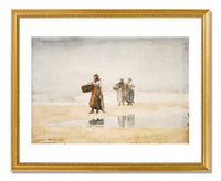 MFA Prints archival replica print of Winslow Homer, Tynemouth Sands from the Museum of Fine Arts, Boston collection.