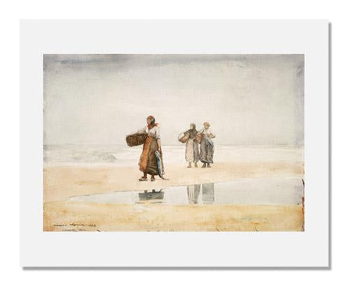 MFA Prints archival replica print of Winslow Homer, Tynemouth Sands from the Museum of Fine Arts, Boston collection.
