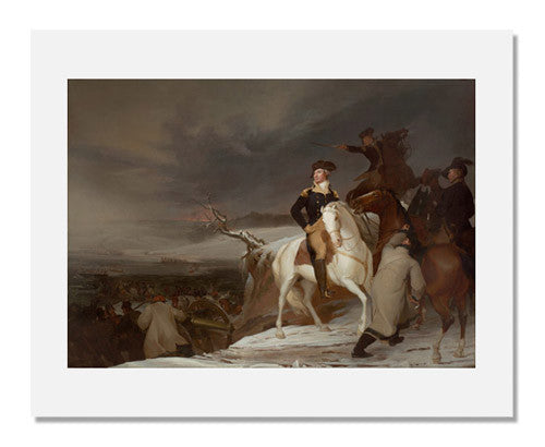 MFA Prints archival replica print of Thomas Sully, The Passage of the Delaware from the Museum of Fine Arts, Boston collection.