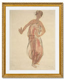 MFA Prints archival replica print of Auguste (René) Rodin, Cambodian Dancer from the Museum of Fine Arts, Boston collection.