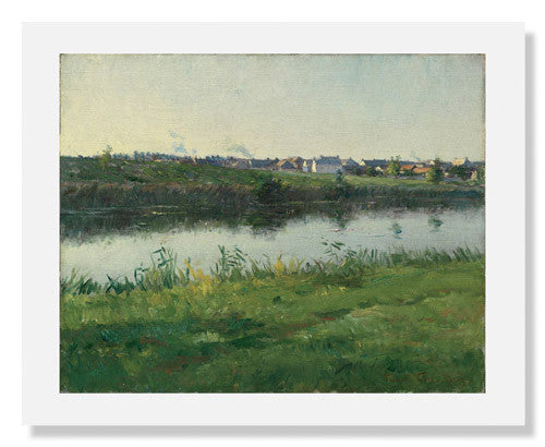 MFA Prints archival replica print of Frederic Porter Vinton, The River Loing at Gréz from the Museum of Fine Arts, Boston collection.
