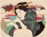 Utagawa Kunisada I, Woman Drinking Water