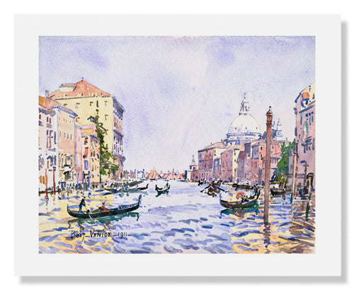 MFA Prints archival replica print of Edward Darley Boit, Venice: Afternoon on the Grand Canal from the Museum of Fine Arts, Boston collection.