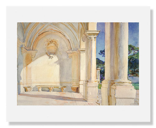 ジョン・シンガー・サージェント、ヴィラ・ファルコニエーリ、フラスカーティ John Singer Sargent, Villa Falconiere | MFA Prints