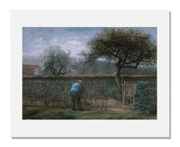 MFA Prints archival replica print of Jean François Millet, Training Grape Vines from the Museum of Fine Arts, Boston collection.