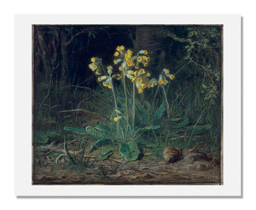 Jean François Millet, Primroses | MFA Prints