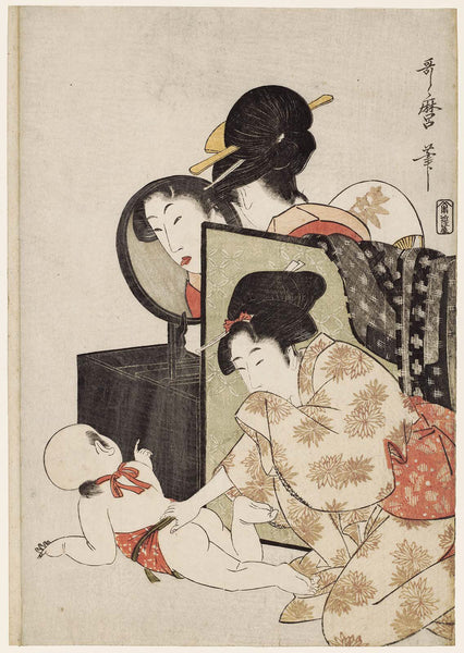 Kitagawa Utamaro I, Peeping