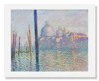 MFA Prints archival replica print of Claude Monet, Grand Canal, Venice from the Museum of Fine Arts, Boston collection.