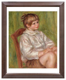 MFA Prints archival replica print of Pierre-Auguste Renoir, Coco (Claude Renoir) from the Museum of Fine Arts, Boston collection.