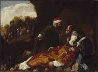 Pensionante del Saraceni, Saint Stephen Mourned by Saints Gamaliel and Nicodemus