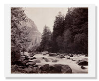 MFA Prints archival replica print of Samuel Bourne, Cascades on the Scinde River, Kasmir from the Museum of Fine Arts, Boston collection.