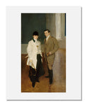 MFA Prints archival replica print of Cecilia Beaux, Brother and Sister: Charles Sumner Bird and His Sister Edith Bird (Mrs. Robert Bass) from the Museum of Fine Arts, Boston collection.
