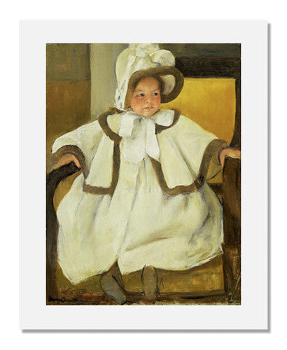 Mary Stevenson Cassatt, Ellen Mary in a White Coat