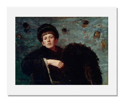 MFA Prints archival replica print of Ellen Day Hale, Self Portrait from the Museum of Fine Arts, Boston collection.