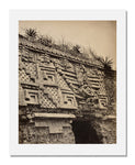 MFA Prints archival replica print of Désiré Charnay, Palace of the Governor, Uxmal, Mexico from the Museum of Fine Arts, Boston collection.