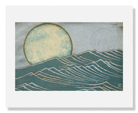 MFA Prints archival replica print of Moon and Waves from the Museum of Fine Arts, Boston collection.