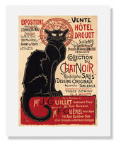 MFA Prints archival replica print of Théophile Alexandre Steinlen, Collection du Chat Noir from the Museum of Fine Arts, Boston collection.
