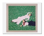 MFA Prints archival replica print of Tateishi Harumi, Clover from the Museum of Fine Arts, Boston collection.