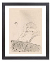 MFA Prints archival replica print of Henri de Toulouse Lautrec, Brandès in her Loge from the Museum of Fine Arts, Boston collection.