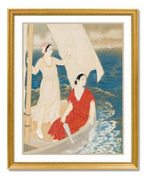 MFA Prints archival replica print of Miki Suizan, Fair Wind (Junpu) from the Museum of Fine Arts, Boston collection.