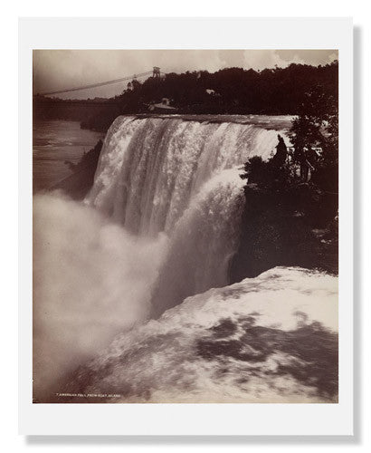 MFA Prints archival replica print of George Barker, Niagara Falls from the Museum of Fine Arts, Boston collection.