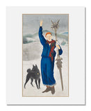 MFA Prints archival replica print of Matsushima Hakko, Snow (Yuki) from the Museum of Fine Arts, Boston collection.
