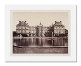 MFA Prints archival replica print of Édouard Denis Baldus, Palais du Luxembourg from the Museum of Fine Arts, Boston collection.