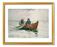 MFA Prints archival replica print of Winslow Homer, The Dory from the Museum of Fine Arts, Boston collection.