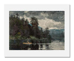 MFA Prints archival replica print of Winslow Homer, Adirondack Lake from the Museum of Fine Arts, Boston collection.