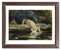 MFA Prints archival replica print of Winslow Homer, The Fallen Deer from the Museum of Fine Arts, Boston collection.