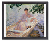 MFA Prints archival replica print of Edmund Charles Tarbell, Mother and Child in a Boat from the Museum of Fine Arts, Boston collection.