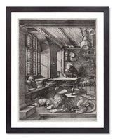 MFA Prints archival replica print of Albrecht Dürer, Saint Jerome in His Study from the Museum of Fine Arts, Boston collection.